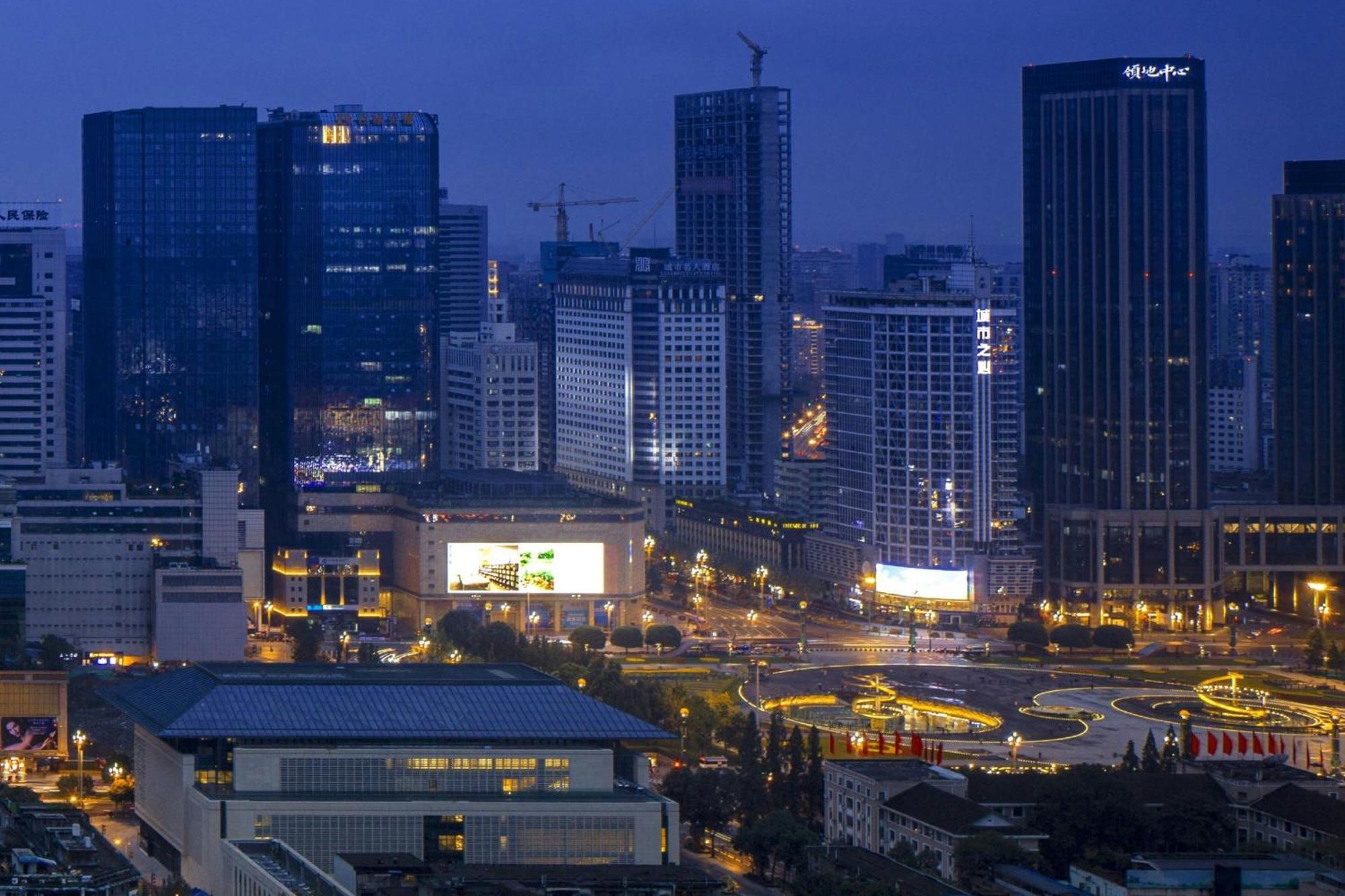 The Ritz-Carlton, Chengdu Hotel Exterior foto